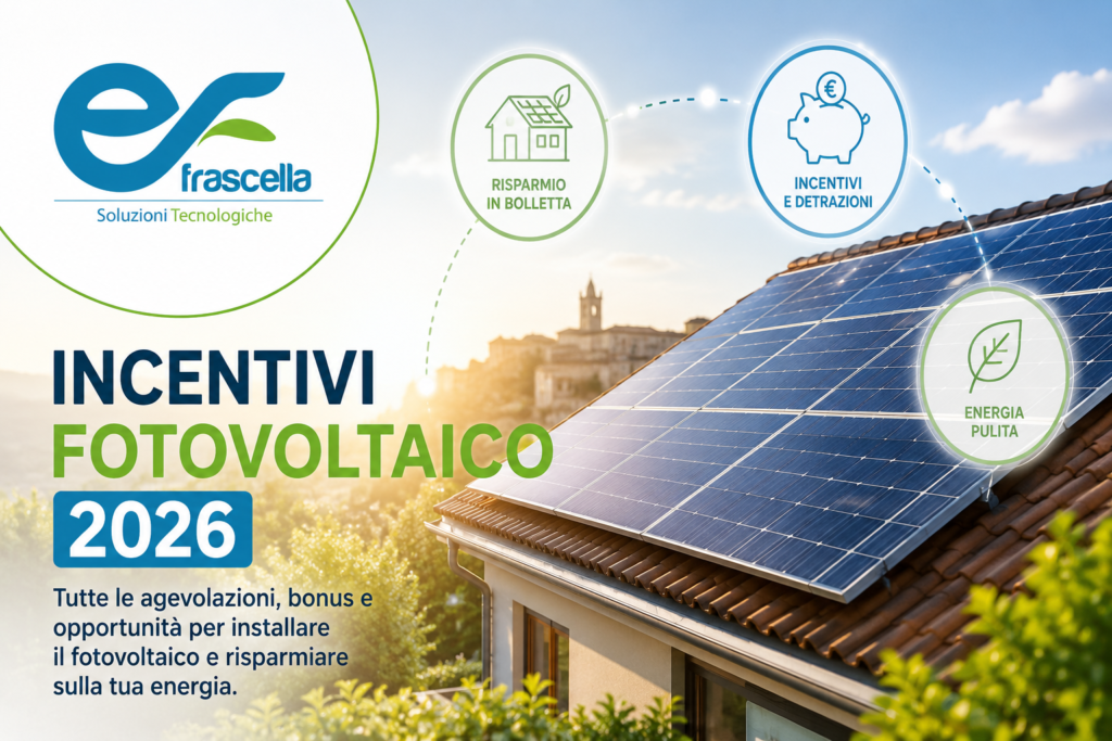 Incentivi Fotovoltaico