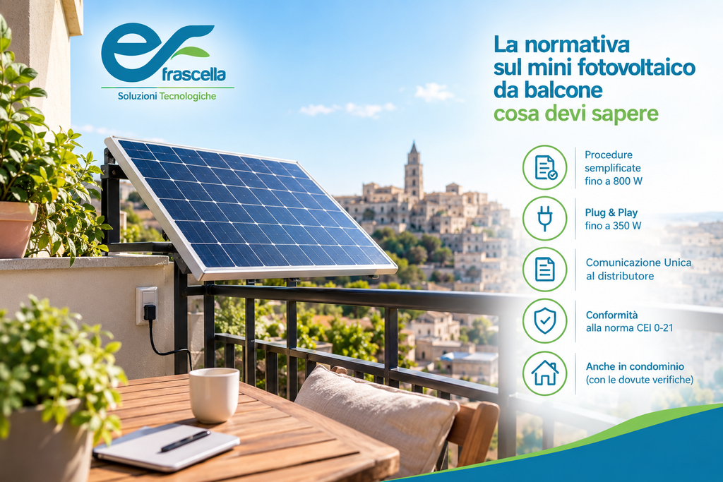 Mini fotovoltaico