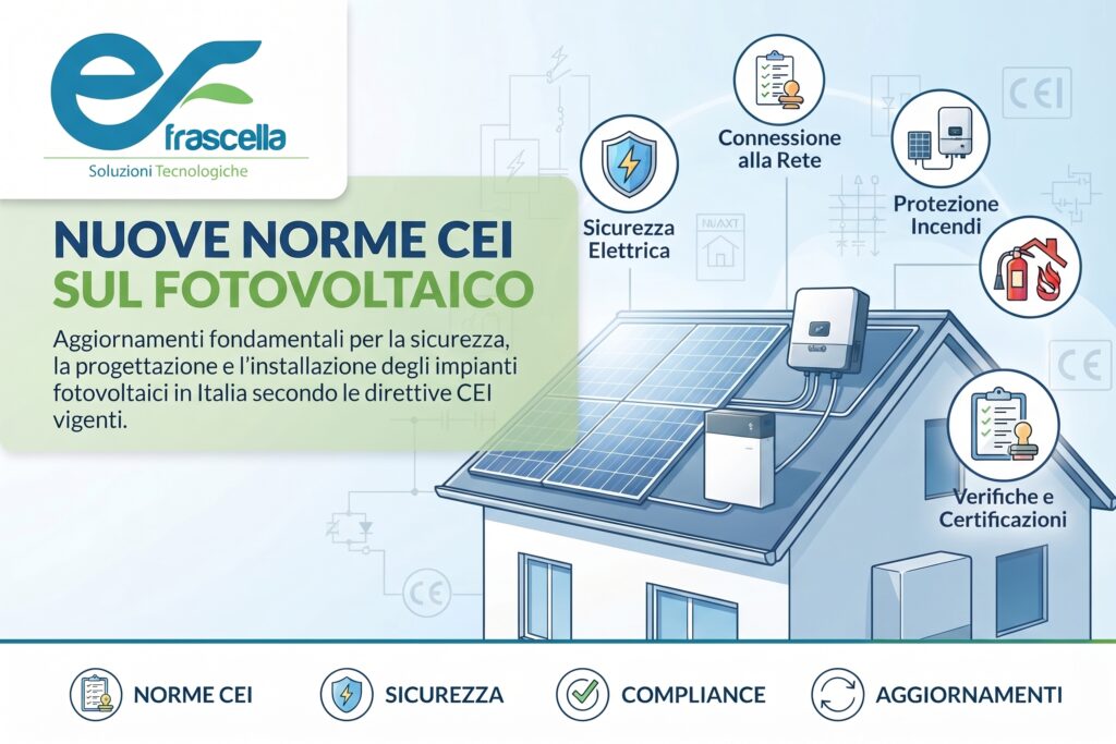 norme cei fotovoltaico
